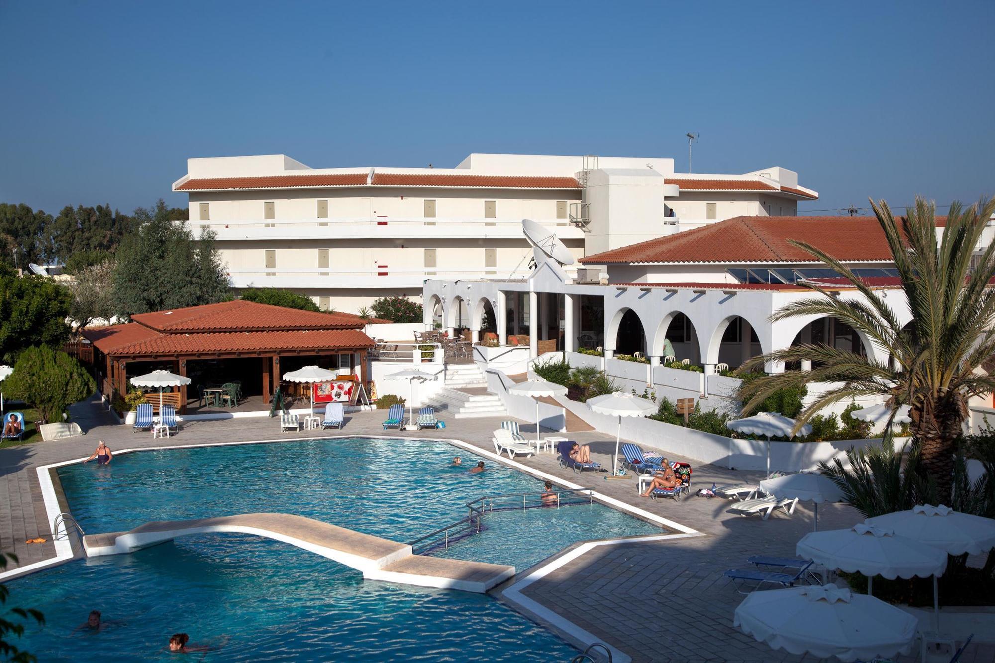 Hotel Niriides Beach Kolymbia Exterior photo